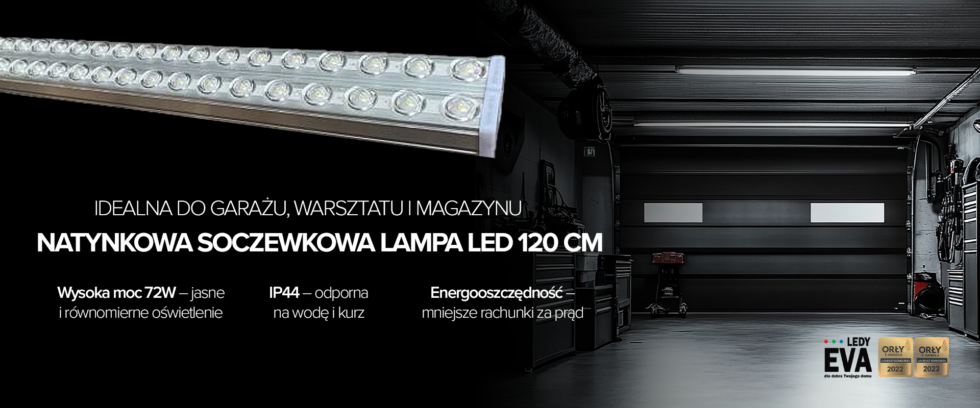 natynkowa soczewkowa lampa