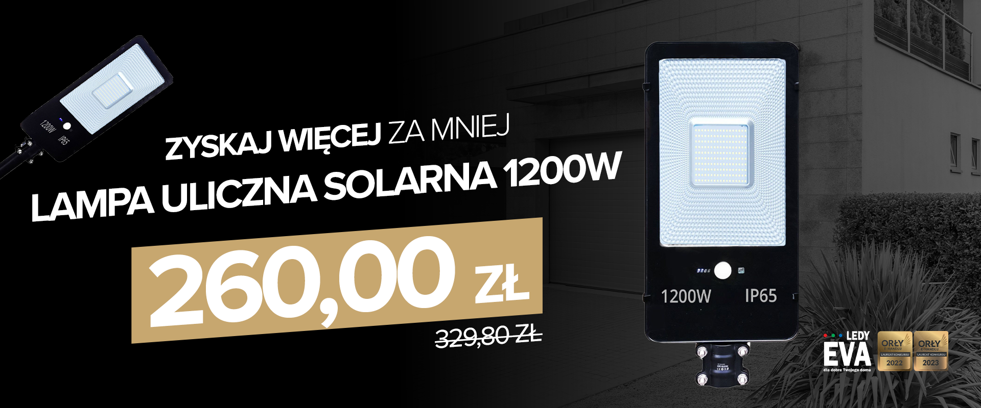 lampa solarna 1200w