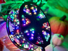 DECORLIGHT™ LAMPKI CHOINKOWE MULTIKOLOR + biały zimny flash SZPULA1000 LED ZEWNĘTRZNE EFEKTY FLASH