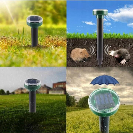 SOLARNE ODSTRASZACZE NA KRETY GRYZONIE 