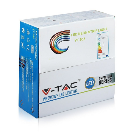 Neon Flex 24V 10mb 8W/m V-TAC VT-555 Kolor Zielony 320lm