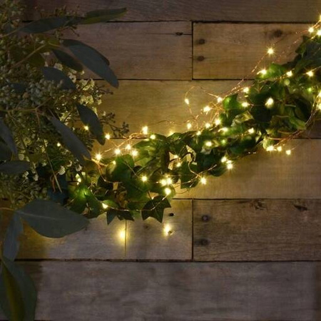DECORLIGHT™LAMPKI CHOINKOWE BIAŁY CIEPŁY NA DRUCIKU 3000LED 60M + PILOT
