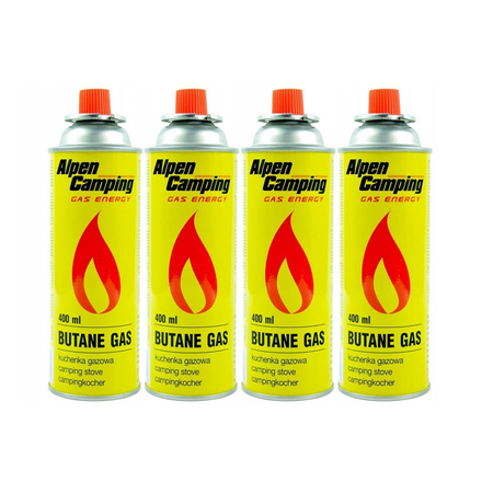 OPALARKA GAZOWA palnik gaz kuchenny + 4xGAZ