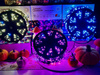 DECORLIGHT™ LAMPKI CHOINKOWE RÓŻOWE + biały zimny flash - iskra SZPULA 1000 LED ZEWNĘTRZNE HERMETYCZNE EFEKTY+FLASH