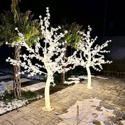 DECORLIGHT™DRZEWO LED 180CM CIEPŁE BIAŁE HERMETYCZNE ZEWNĘTRZNE DRZEWKO SAKURA XXL