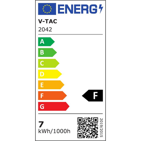 Taśma LED V-TAC SMD3528 600LED IP20 7,2W/m VT-3528 4000K 600lm