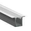 Profil Aluminiowy V-TAC 2mb Anodowany, Klosz Mleczny, Wpuszczany VT-8137