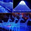 DECORLIGHT™ LAMPKI CHOINKOWE NIEBIESKIE 500LED  ZEWNĘTRZNO/WEWNĘTRZNE Z PROGRAMATOREM 