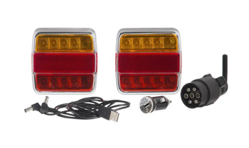 ZESTAW LAMP BEZPRZEWODOWYCH LED NA MAGNES