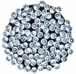 Lampki Choinkowe 200 LED WEW/ZEWNĘTRZNE IP44 BIAŁY ZIMNY