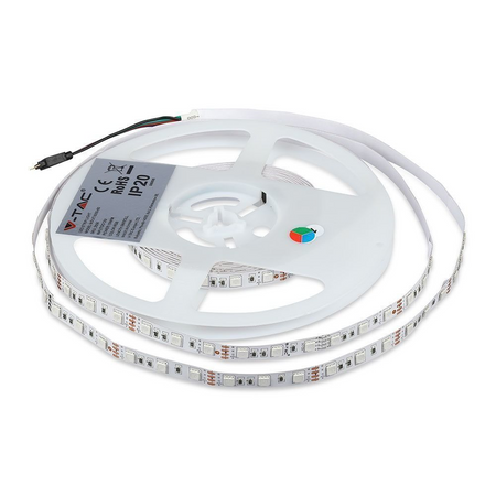 Zestaw LED V-TAC RGB Zasilacz Pilot Sterownik VT-5050 60 RGB 1000lm