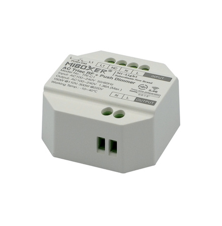 Przekaźnik bezprzewodowy TRIAC z funkcją ściemniania TRI-C1WR 230V WiFi TUYA PUSH DO TAŚM 230V