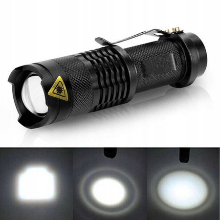 2 x LATARKA Taktyczna LED CREE XM-L T6 i Q5 ZOOM