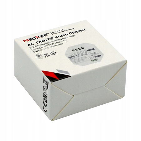 Przekaźnik bezprzewodowy TRIAC z funkcją ściemniania TRI-C1WR 230V WiFi TUYA PUSH DO TAŚM 230V