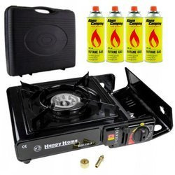 TURYSTYCZNA KUCHENKA GAZOWA 2W1 + 4xGAZ