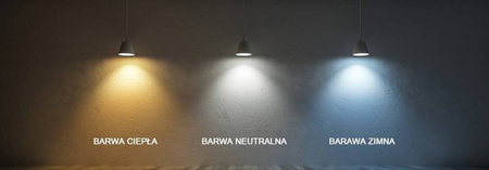 LAMPA LED 60 cm BARWA ZIMNA natynkowa oprawa