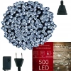 DECORLIGHT™ LAMPKI CHOINKOWE BIAŁE ZIMNE 300LED  ZEWNĘTRZNO/WEWNĘTRZNE Z PROGRAMATOREM 