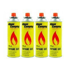 4 x Gaz 400ml KARTUSZ NABÓJ GAZOWY
