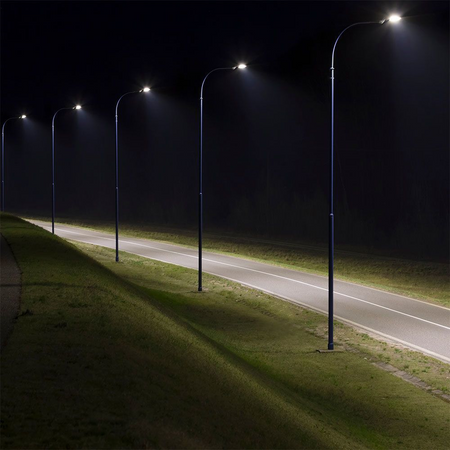 Oprawa Uliczna LED V-TAC SAMSUNG CHIP 30W Soczewki 110st 120Lm/W VT-34ST 6400K 3600lm 5 Lat Gwarancji