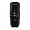 Głośnik Przenośny V-TAC 150W Mikrofon Bezprzewodowy i Przewodowy 2 Głośniki, RGB, PILOT, na kółkach VT-6215-2