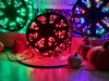 DECORLIGHT™ LAMPKI CHOINKOWE CZERWONE + biały zimny flash - iskra SZPULA 1000 LED ZEWNĘTRZNE HERMETYCZNE EFEKTY+FLASH