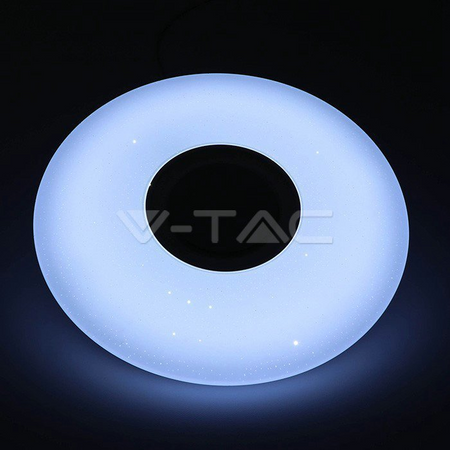 Plafon V-TAC Sufitowy V-TAC 36W SMART Głośnik Gwiazdy Bluetooth RGB+CCT VT-5500 2700K-6400K 2100lm