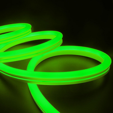 Neon Flex V-TAC 24V IP68 10mb Cięcie co 5cm 6,5W/m IP68 VT-554 Kolor Zielony 260lm