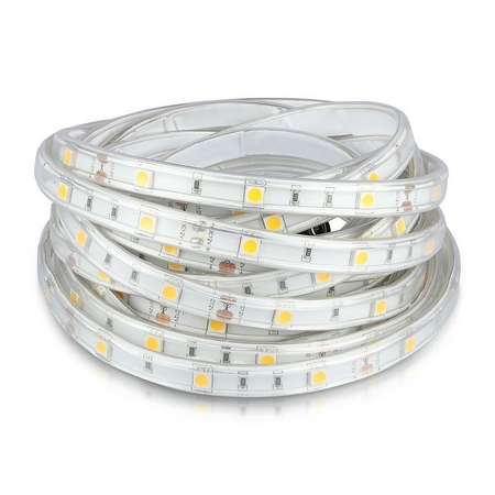 Taśma LED V-TAC SMD5050 150LED IP65 RĘKAW 4,8W/m VT-5050 3000K 500lm