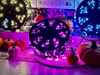 DECORLIGHT™ LAMPKI CHOINKOWE RÓŻOWE + biały zimny flash - iskra SZPULA 1000 LED ZEWNĘTRZNE HERMETYCZNE EFEKTY+FLASH