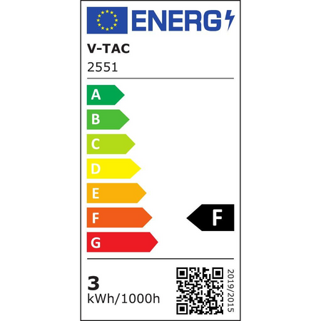 Nocne Oświetlenie LED V-TAC Czujnik Ruchu Podwójne Łóżko VT-8068 4000K 260lm 3 Lata Gwarancji