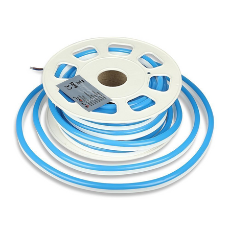 Neon Flex 24V 10mb 8W/m V-TAC VT-555 Kolor Niebieski 320lm