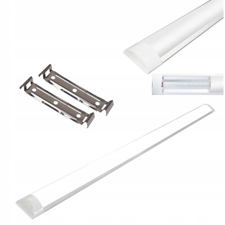 LAMPA LED 120 cm BARWA CIEPŁA natynkowa oprawa aluminiowa