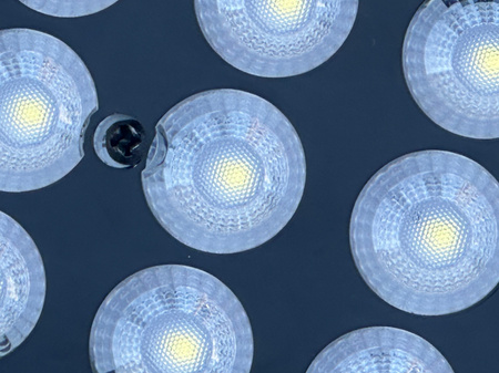 NATYNKOWA SOCZEWKOWA PURO-LED CZARNA LAMPA LED 120 CM BARWA ZIMNA