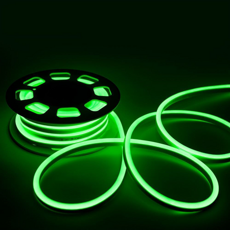 Neon Flex 24V 10mb 8W/m V-TAC VT-555 Kolor Zielony 320lm