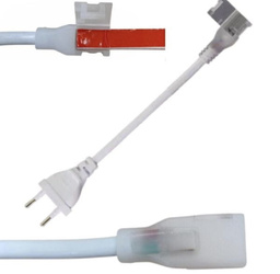 Kabel złączka do taśmy mono LED SMD 230V