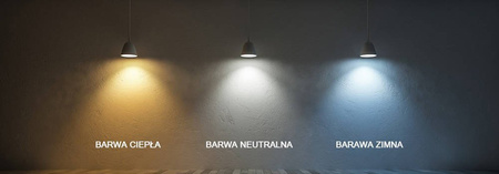 LAMPA LED 120 cm BARWA CIEPŁA natynkowa oprawa aluminiowa