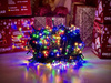 DECORLIGHT™ LAMPKI CHOINKOWE MULTIKOLOR 200 LED ZEWNĘTRZNE HERMETYCZNE EFEKTY FLASH
